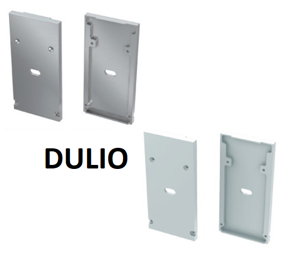 Zaślepka aluminiowa LUMINES DULIO z otworem