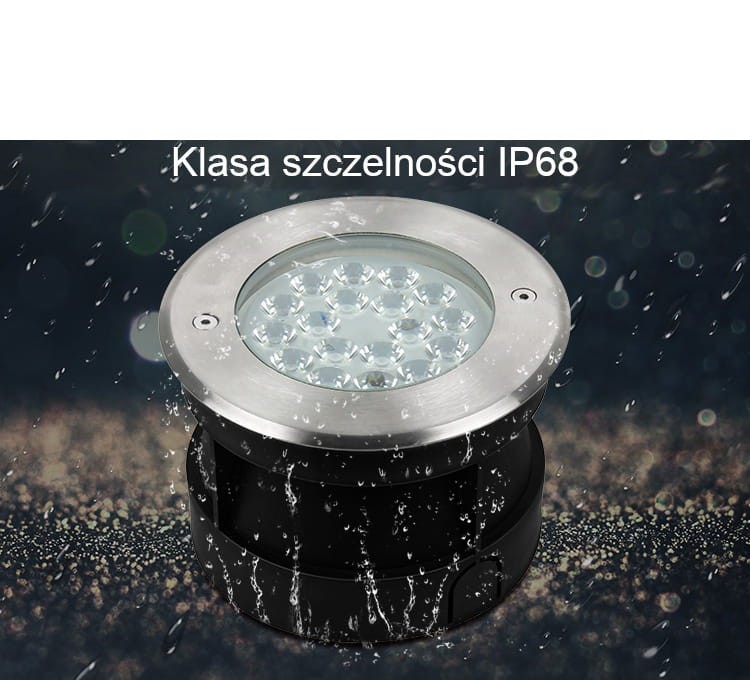 SYS-RD2 9W systemowa lampa ziemna Milight IP68 RGB+CCT