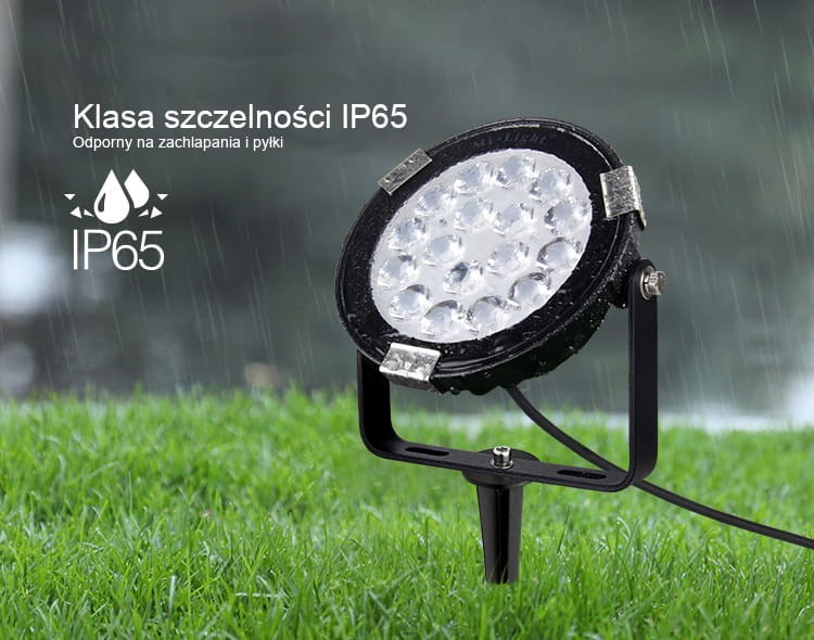 SYS-RC1 9W systemowa lampa ogrodowa Milight IP65 RGB+CCT
