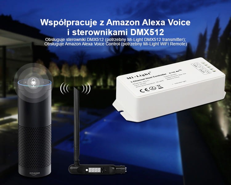 SYS-T1 Milight sterownik systemowy lamp zewnętrznych