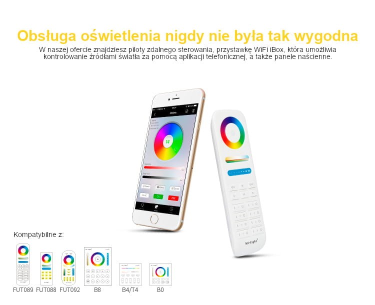 SYS-T1 Milight sterownik systemowy lamp zewnętrznych