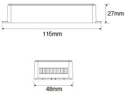 SYS-T2 Milight wzmacniacz systemowy sterownika