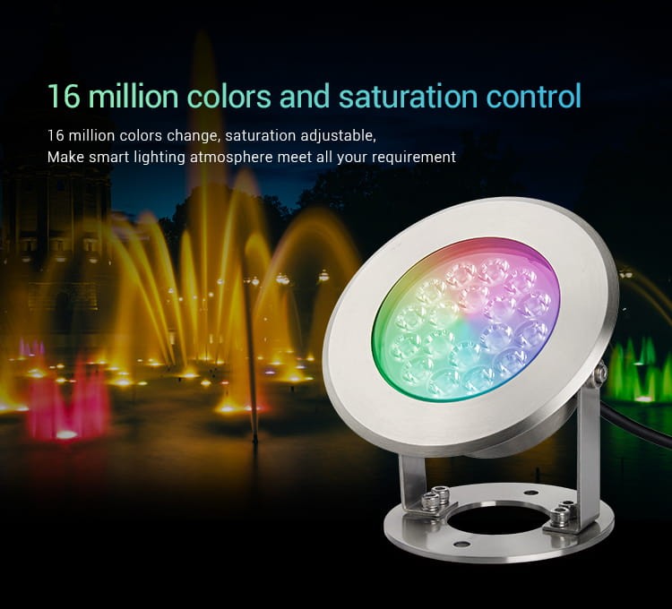 Lampa basenowa podwodna Milight IP68 RGB+CCT 9W UW03