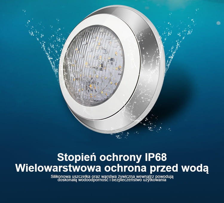UW02 27W Lampa basenowa podwodna Milight IP68 RGB+CCT