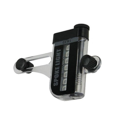 Diody LED RGB lampka mocowana na szprychach koła od roweru L02