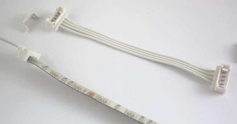 Złączka podwójna do wodoodpornej taśmy LED RGB