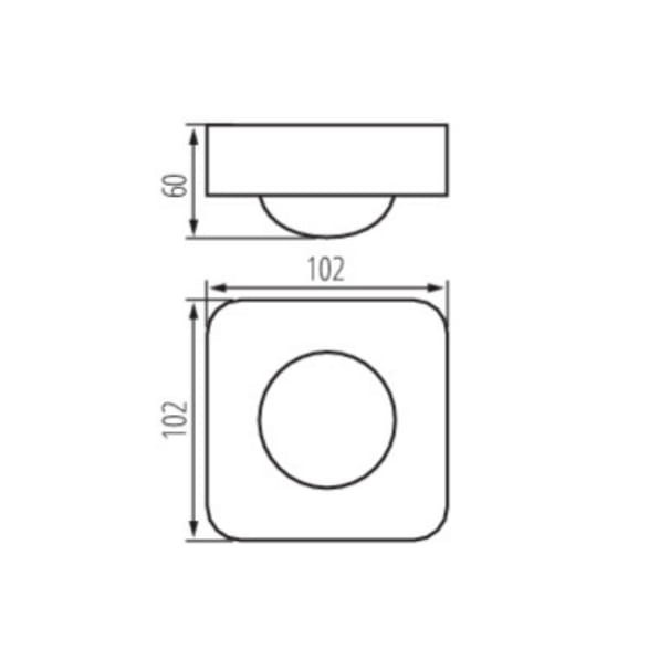 Czujnik obecności KANLUX SENTO IP20