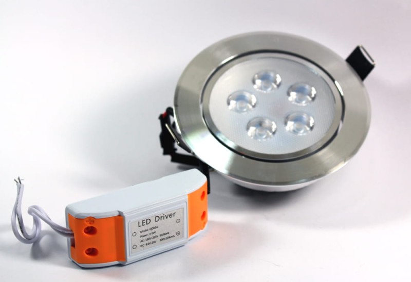 Oprawa Downlight THL 5W LED zimny wpuszczany