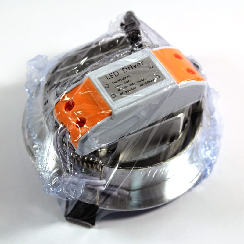 Oprawa Downlight THL 5W LED zimny wpuszczany