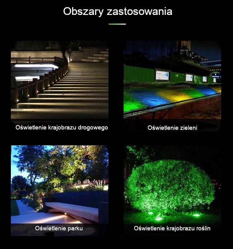 FUTC05 Lampa ogrodowa Milight 25W RGB CCT IP66