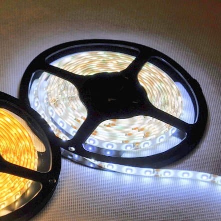 Taśma 300 LED SMD5050 IP65 wodoodporna biała zimna 5m