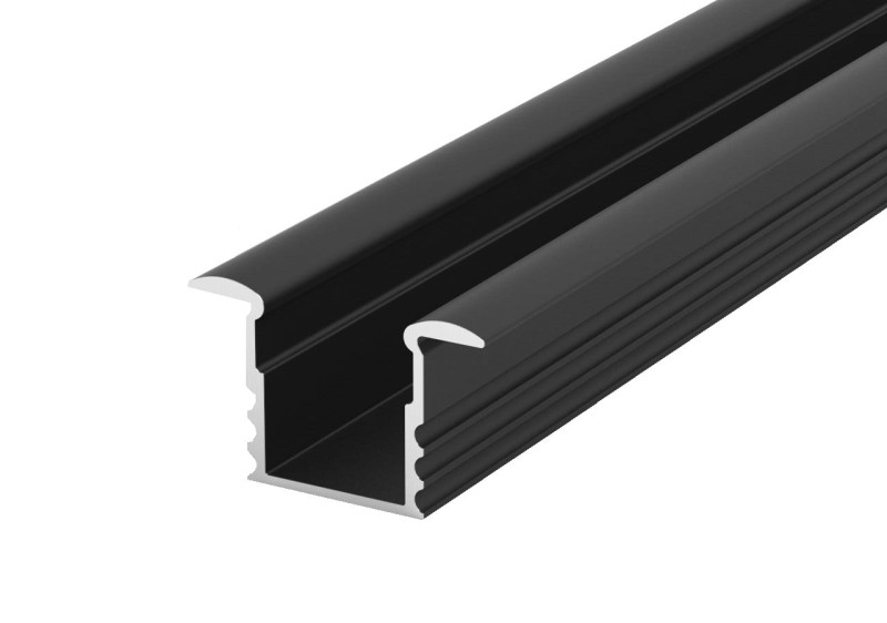 Profil aluminiowy TECH-LIGHT P18-1 czarny 1m