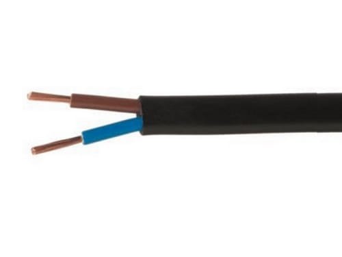Kabel elektryczny OMYp  2x0,5 300/300V - 1m