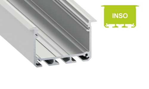 Profil aluminiowy LUMINES typ INSO anodowany 1m 