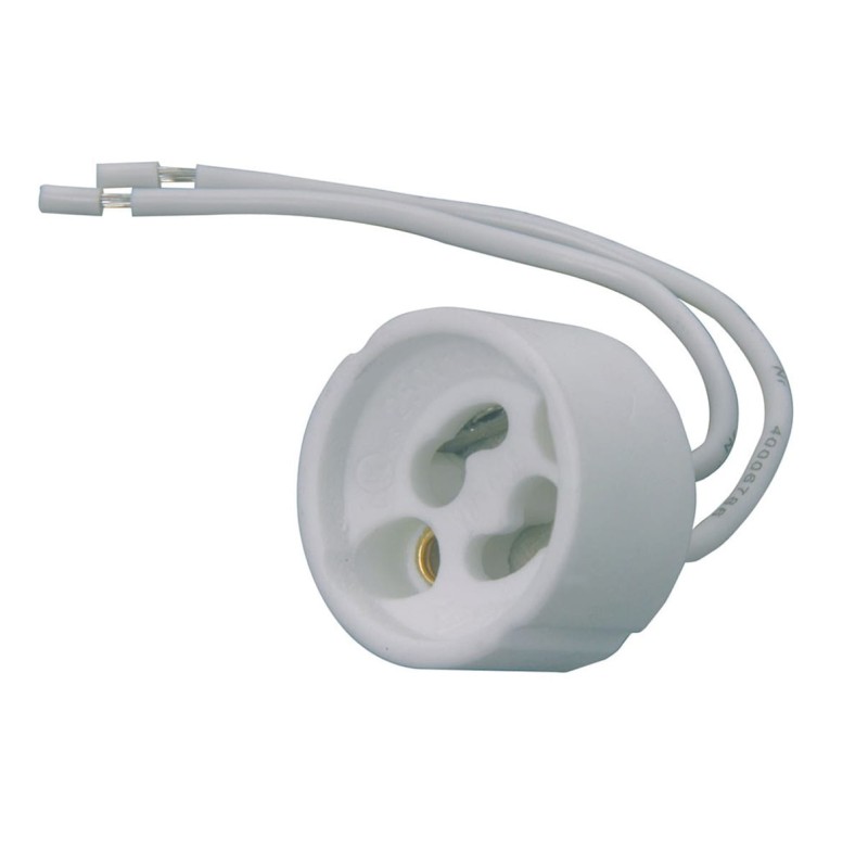 Gniazdo GU10 - przyłącze z kablami