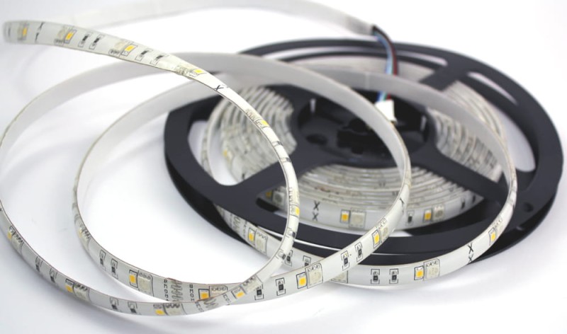 Taśma RGBW +ciepły SMD2835 300 LED IP65 wodoodporna 1m