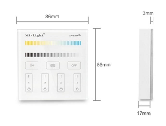 Milight Sterownik CCT panel B2