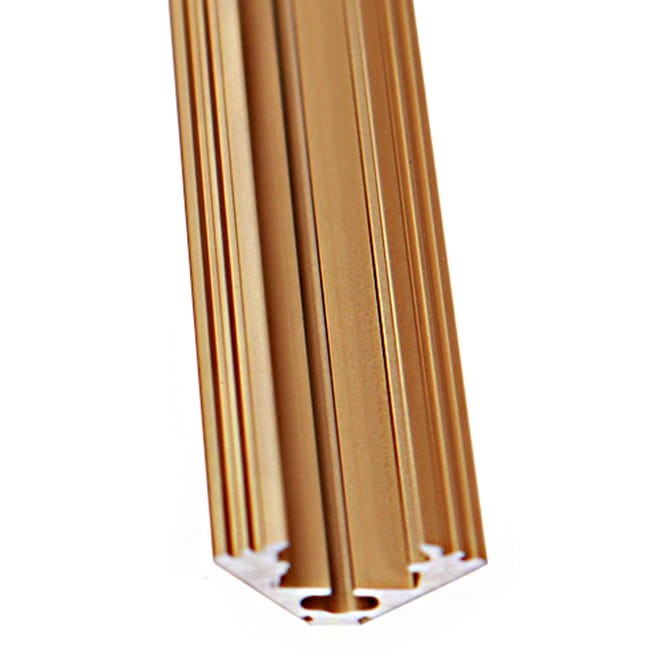 Profil aluminiowy ALU-LED P3 anodowany ZŁOTY 1m