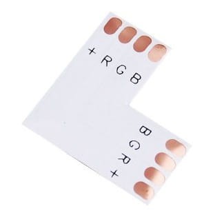 Złączka kątowa typ "L" - do taśmy LED RGB