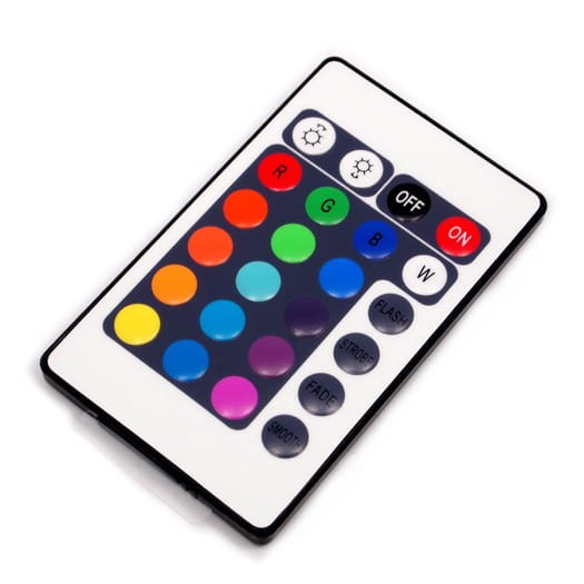 Sterownik RGB IR - 24 przyciski - 12V 6A 72W