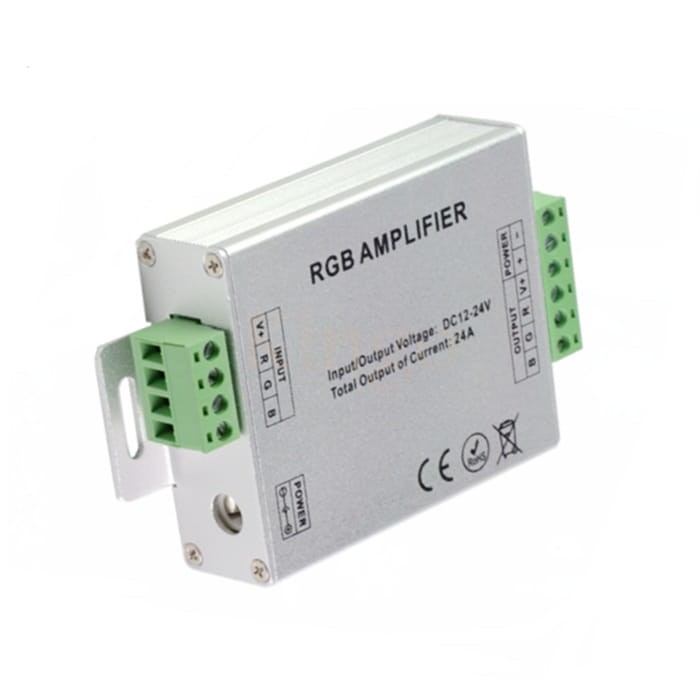 Wzmacniacz sygnału RGB LED 12V 24A 288W