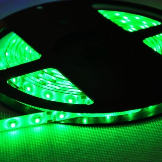 Taśma 300 LED SMD3528 IP65 wodoodporna zielona 1m