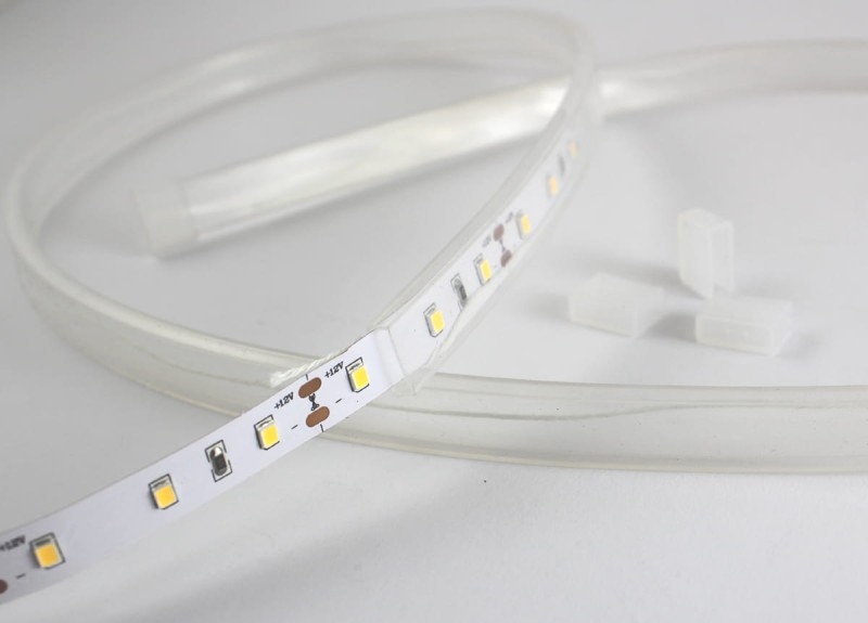 Zakończenie silikonowej osłony taśmy LED 12mm - 2 szt.