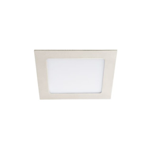 Downlight LED kwadratowy  6W neutralny Oprawa sufitowa Kanlux KATRO Satyna Nikiel