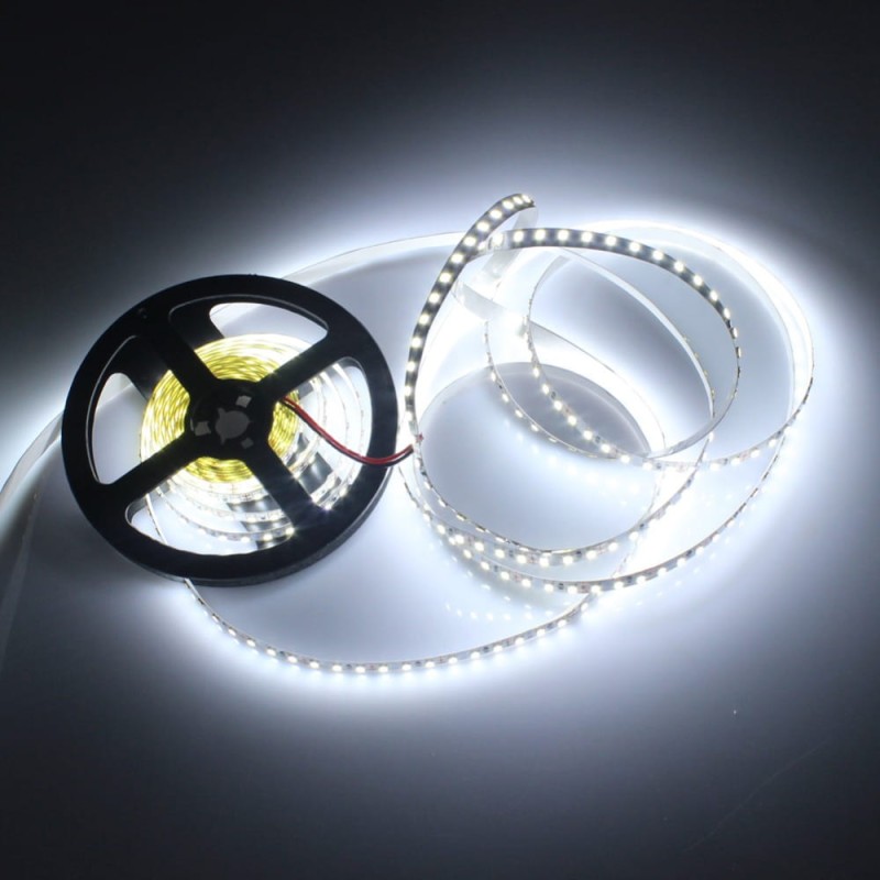 Taśma 600 LED SMD2835 IP20 biała zimna 1m