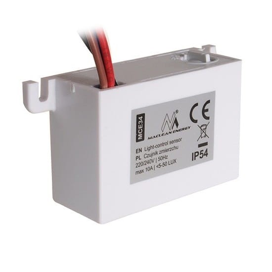 Czujnik zmierzchowy z zewnętrzną sondą MCE34 