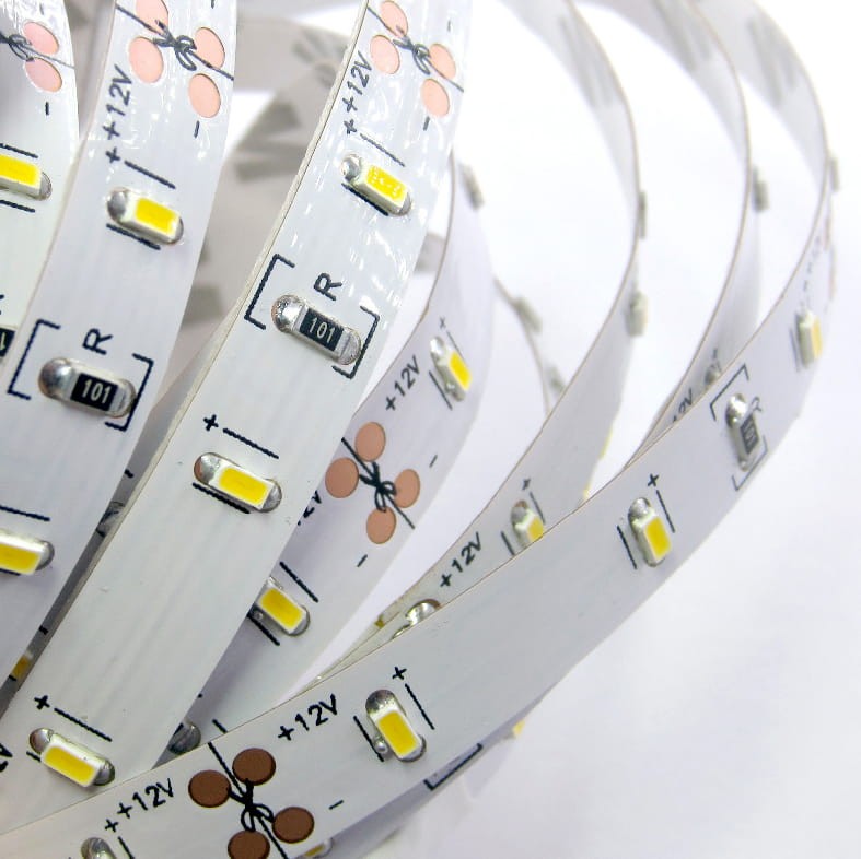 Taśma 300 LED SMD3014 IP20 biała ciepła 1m