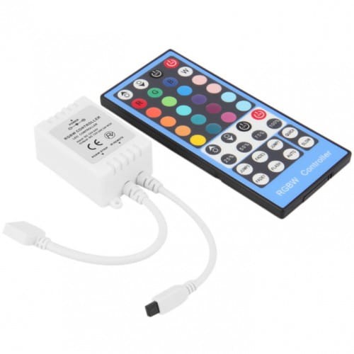 ZESTAW RGBW 2,5m IP20 taśma LED + sterownik + zasilacz