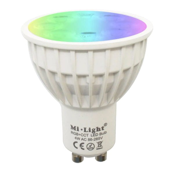 Milight 4W RGB+CCT GU10 żarówka LED WiFi Spotlight FUT103
