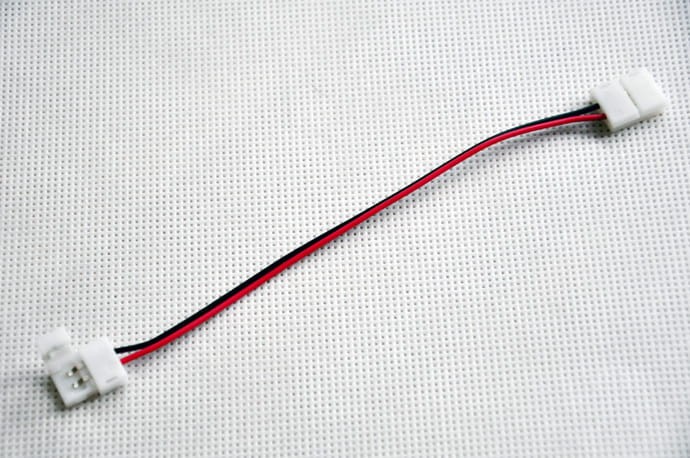 Złączka podwójna do taśmy LED 10mm