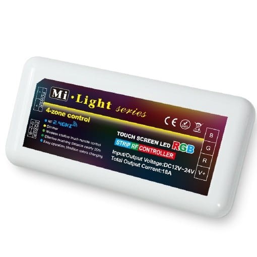 Milight Kontroler RGB 4-strefowy 18A sterownik