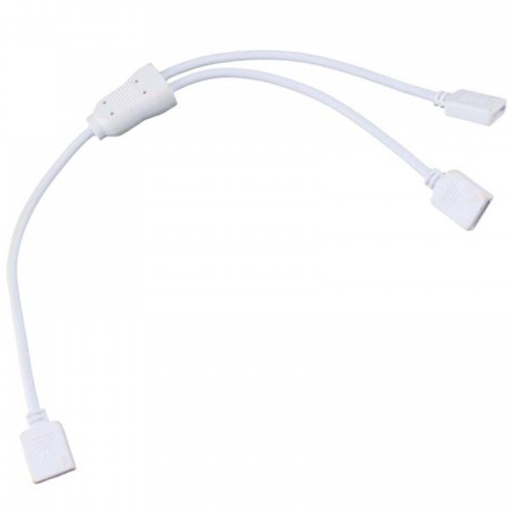 Złączka - rozdzielacz RGB - rozgałęźnik na 2 taśmy LED