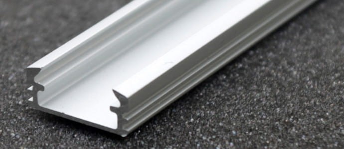 Profil aluminiowy ALU-LED P2 anodowany 1m