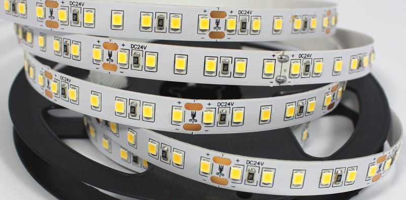 Taśma 24V 600 LED SMD2835 IP20 biała neutralna 1m