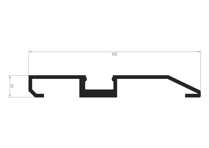 Profil Aluminiowy TECH-LIGHT biały P16-1