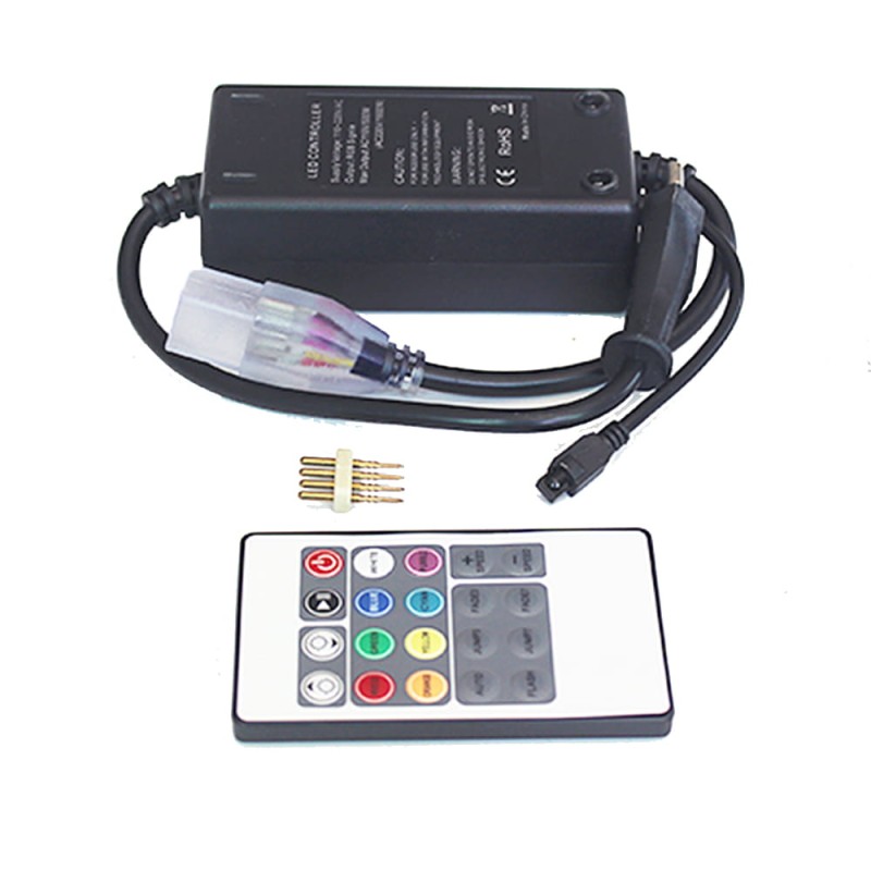 Sterownik RGB 230V IR 20 przycisków 1000W