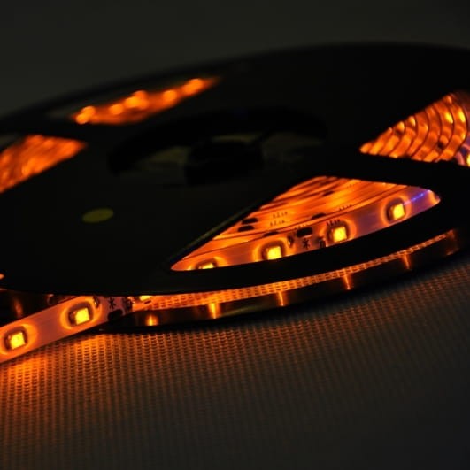 Taśma 300 LED SMD3528 IP65 wodoodporna żółta 1m