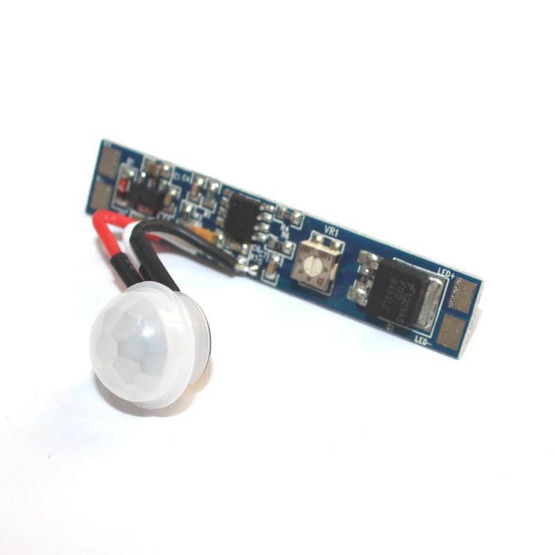 Sterownik włącznik do profili czujnik PIR001T regulowany 12V 8A