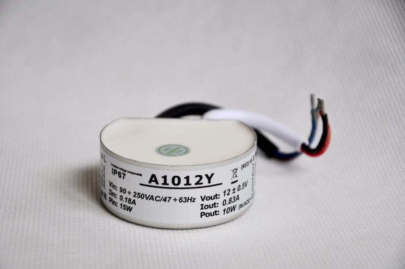 Zasilacz LED IP67 12V 0,83A 10W wodoodporny - do puszki