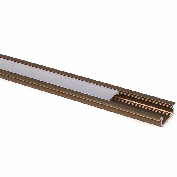 Profil aluminiowy LUMINES typ Z anodowany INOX 1m