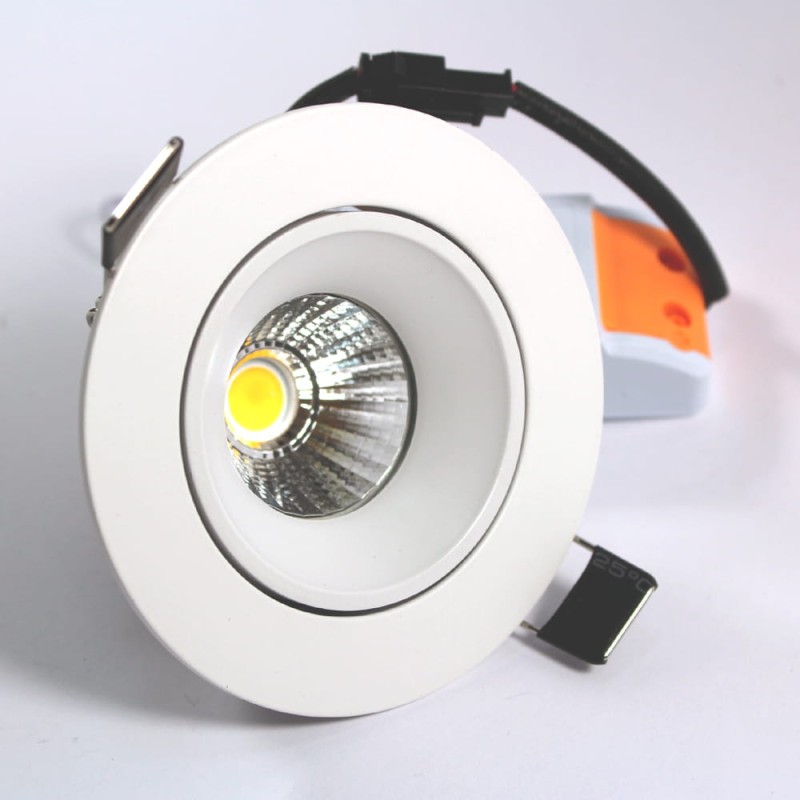 Panel LED 5W zimny Oprawa sufitowa Downlight COB
