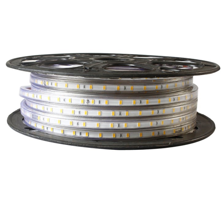 Taśma LED 230V SMD5630 IP67 wodoszczelna 60d/m CIEPŁA