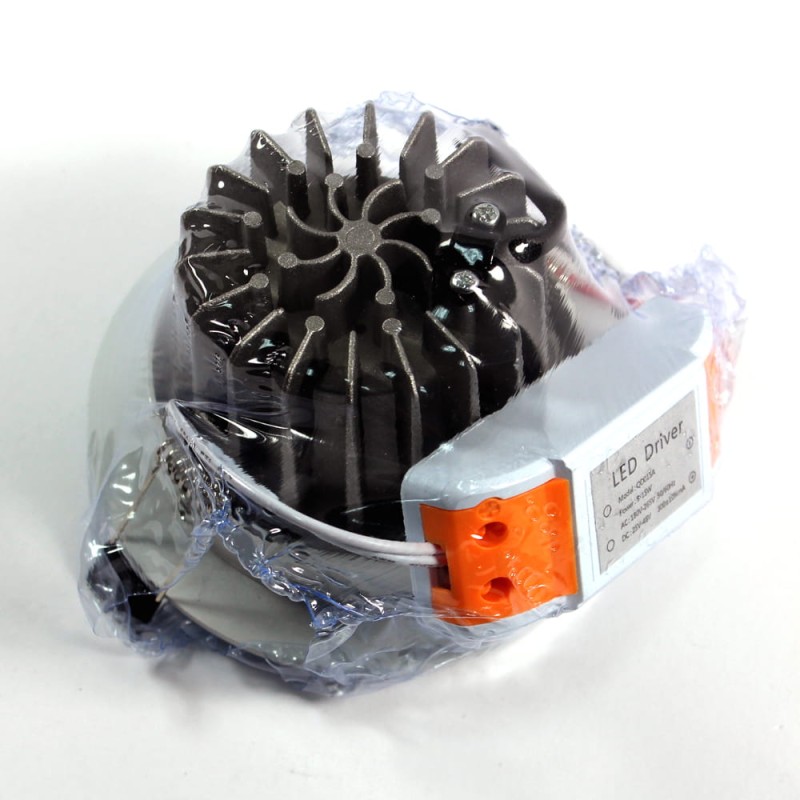 Panel LED 9W zimny Oprawa sufitowa Downlight COB