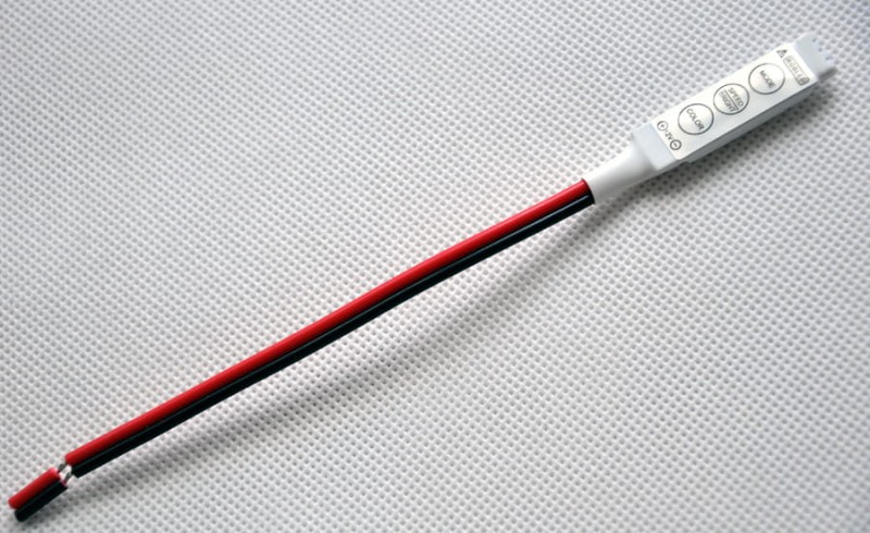 Sterownik RGB - MINI manualny 3-przyciski 12V 72W