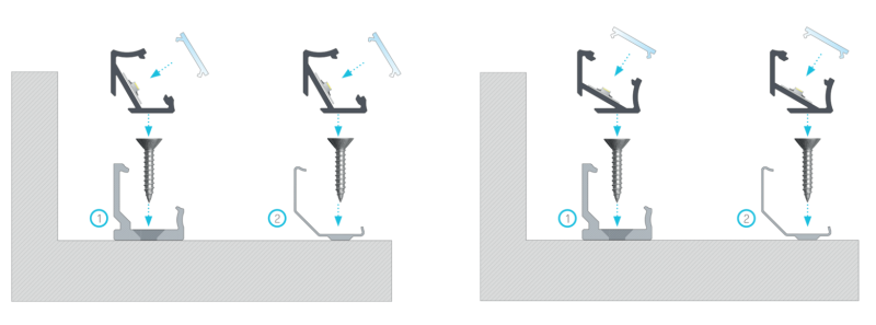 LUMINES typ H KĄTOWY 30°/60° surowy