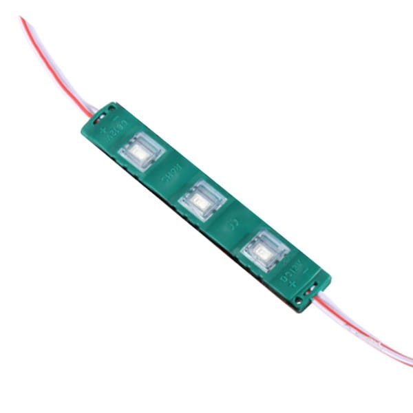 Moduł LED 3 diodowy SMD5630 1W odlewany Soczewka
